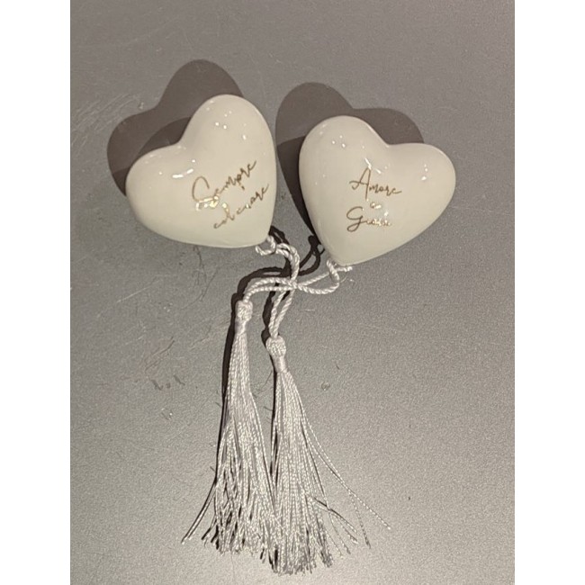 Bomboniera magnete palloncino cuore amore e gioia